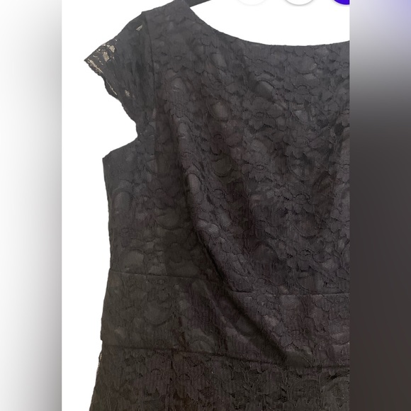Jones Wear black formal lined lace dress - Picture 2 of 5
